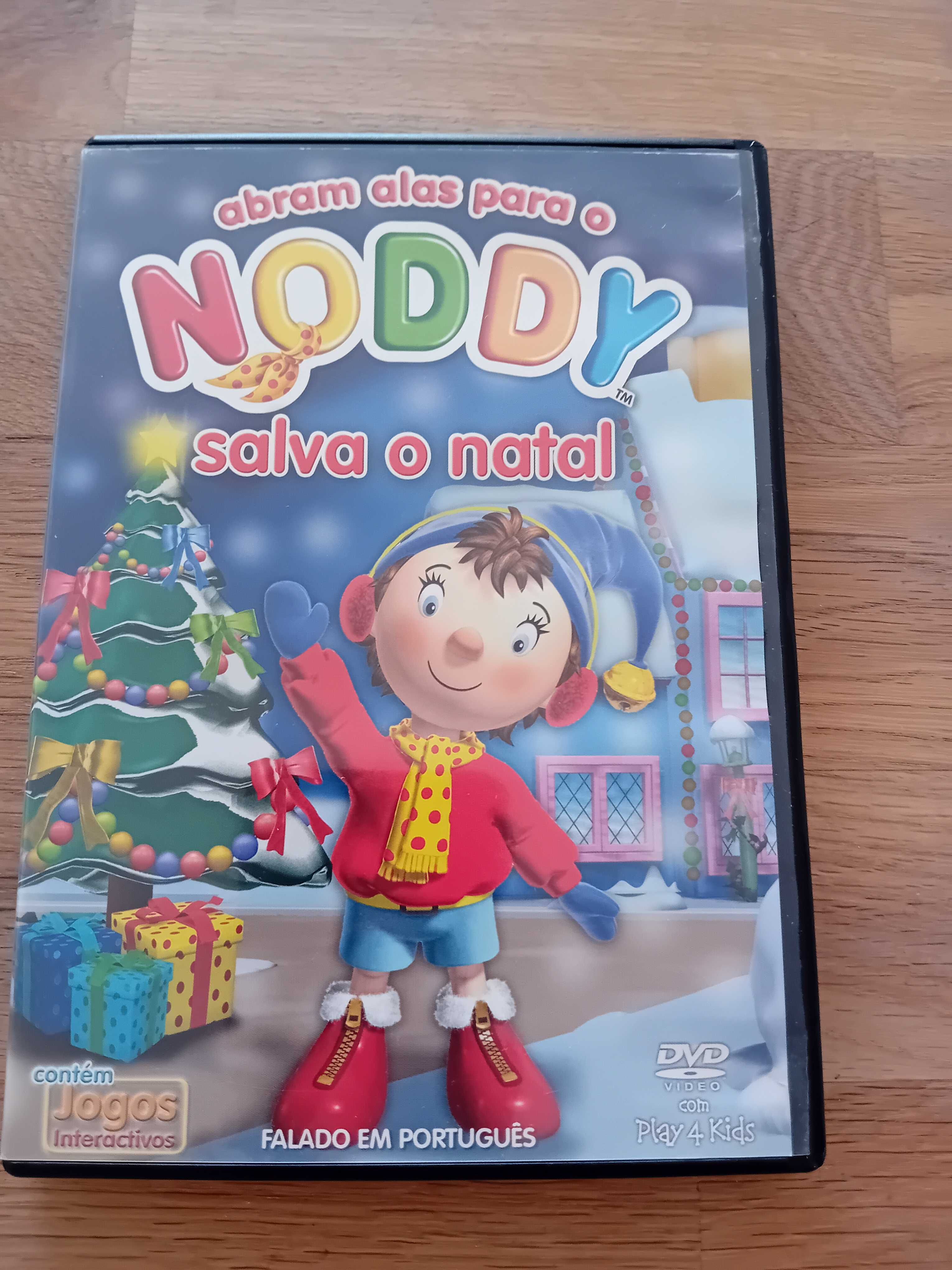 DVD Noddy Salva o Natal-Filme de Animação