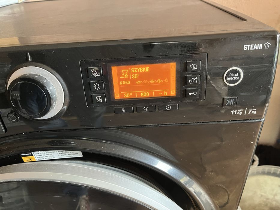 Pralko -suszarko hotpoint Ariston 11 i 7kg