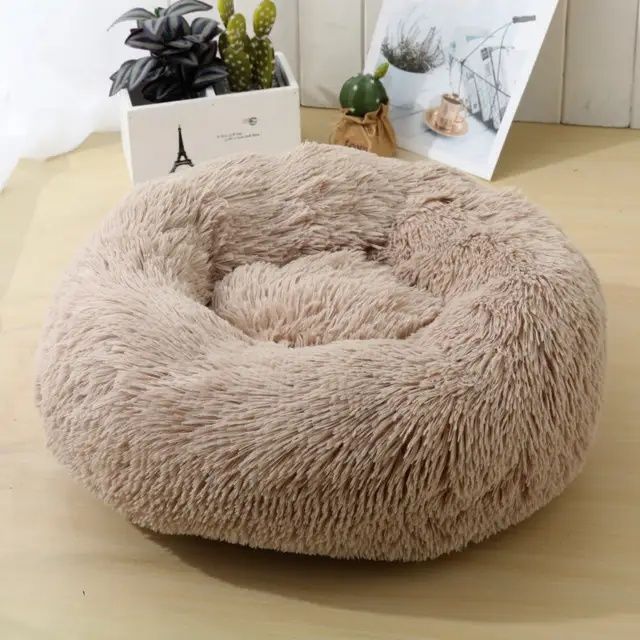 [NOVO] Cama para cão/gato redonda em pêlo