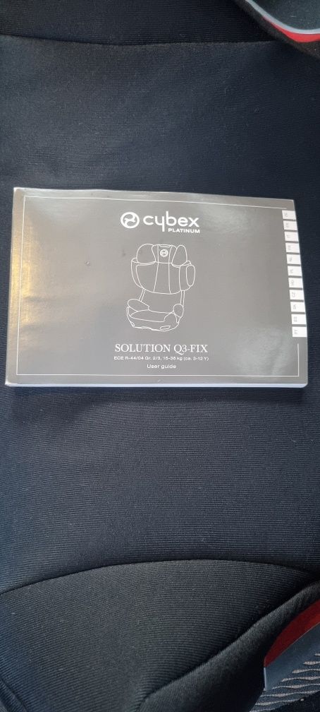 Cybex Solution Q3-fix 15-36kg.