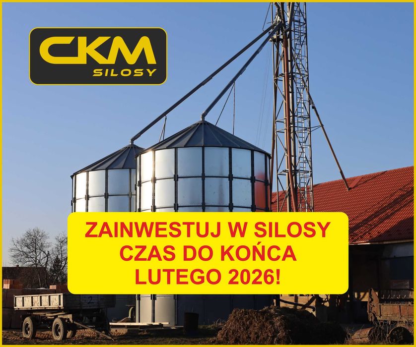 Postaw silos z KPO - pasza 14,7 T - transport-polski producent