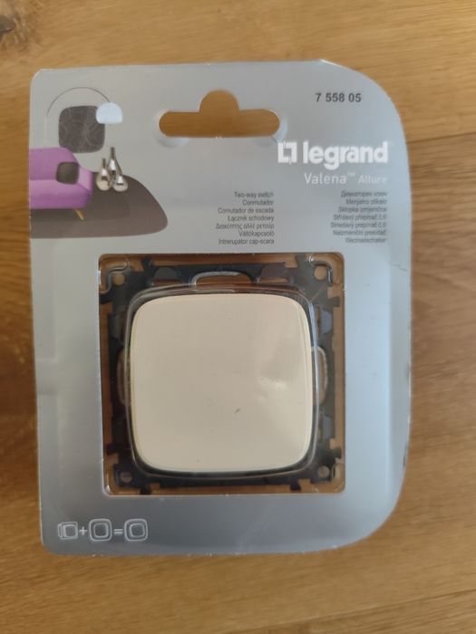 Łącznik schodowy Legrand Valena Allure