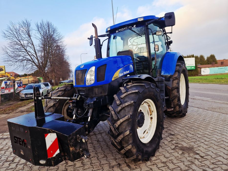 New Holland T6050 rok 2008 tuz Amortyzowana oś Bardzo dobry stan Case