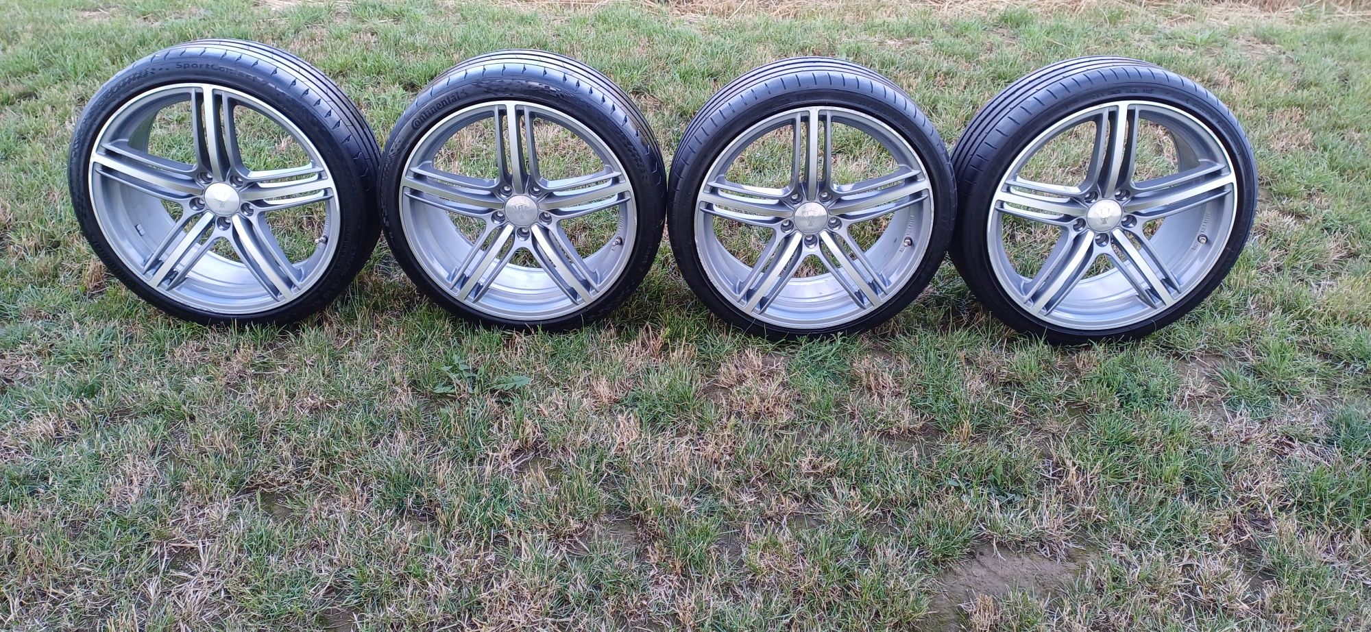 19 calowe felgi aluminiowe z oponami letnimi
