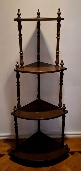 Estante vintage em madeira