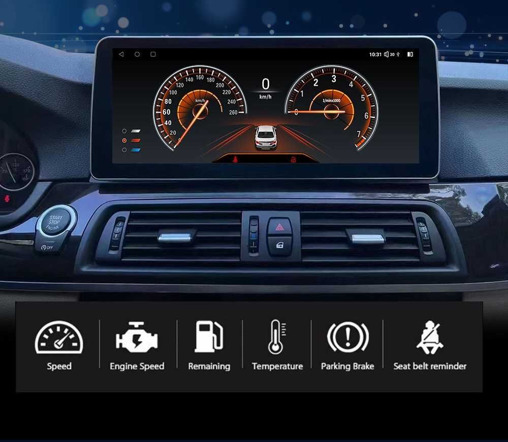 CarPlay Radio DAB + GPS Android WiFi 4G GPS MP3 USB BMW 5 CiC F11 F10