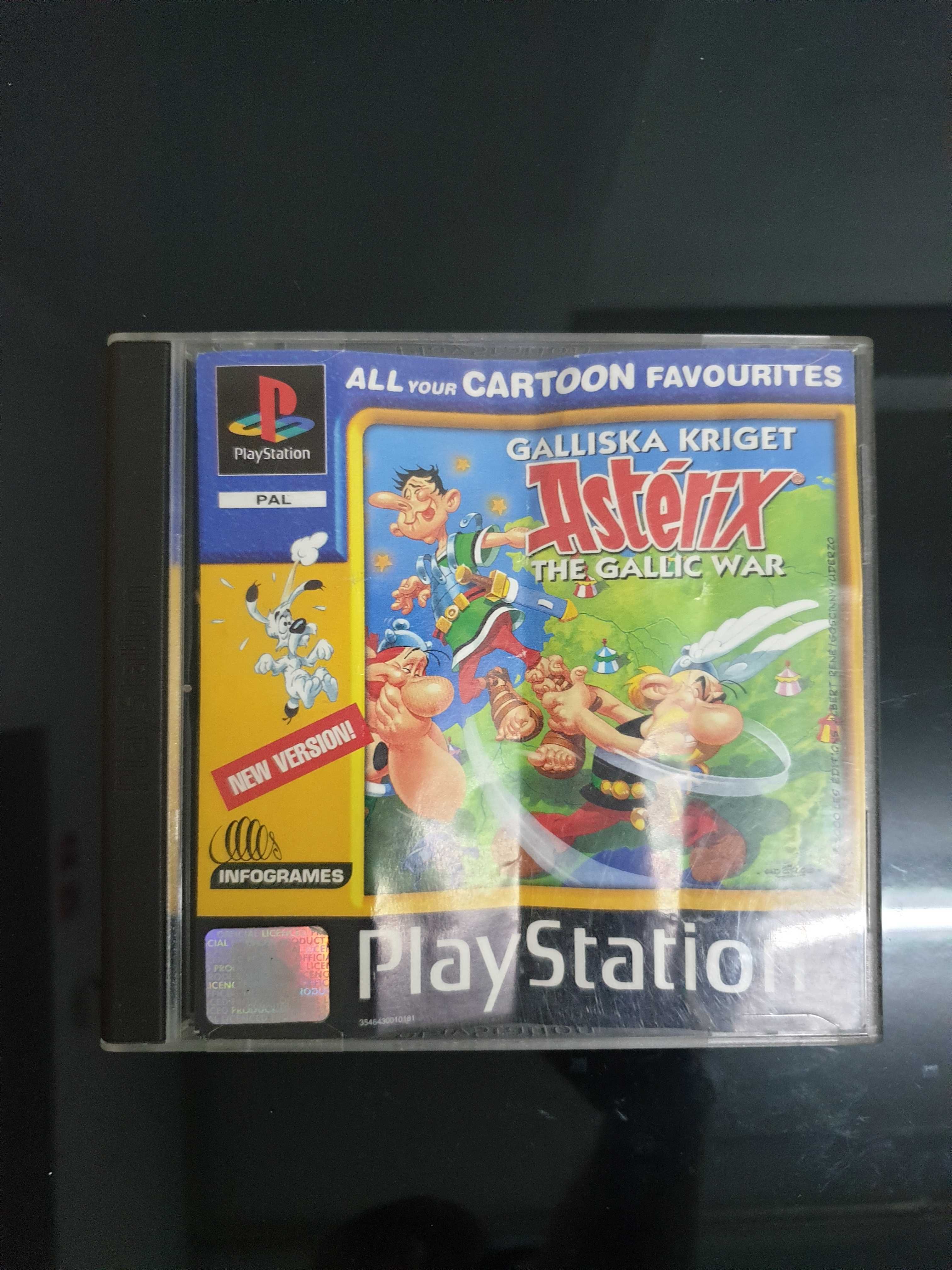 Jogo Playstation PS1 Asterix - The Gallic War