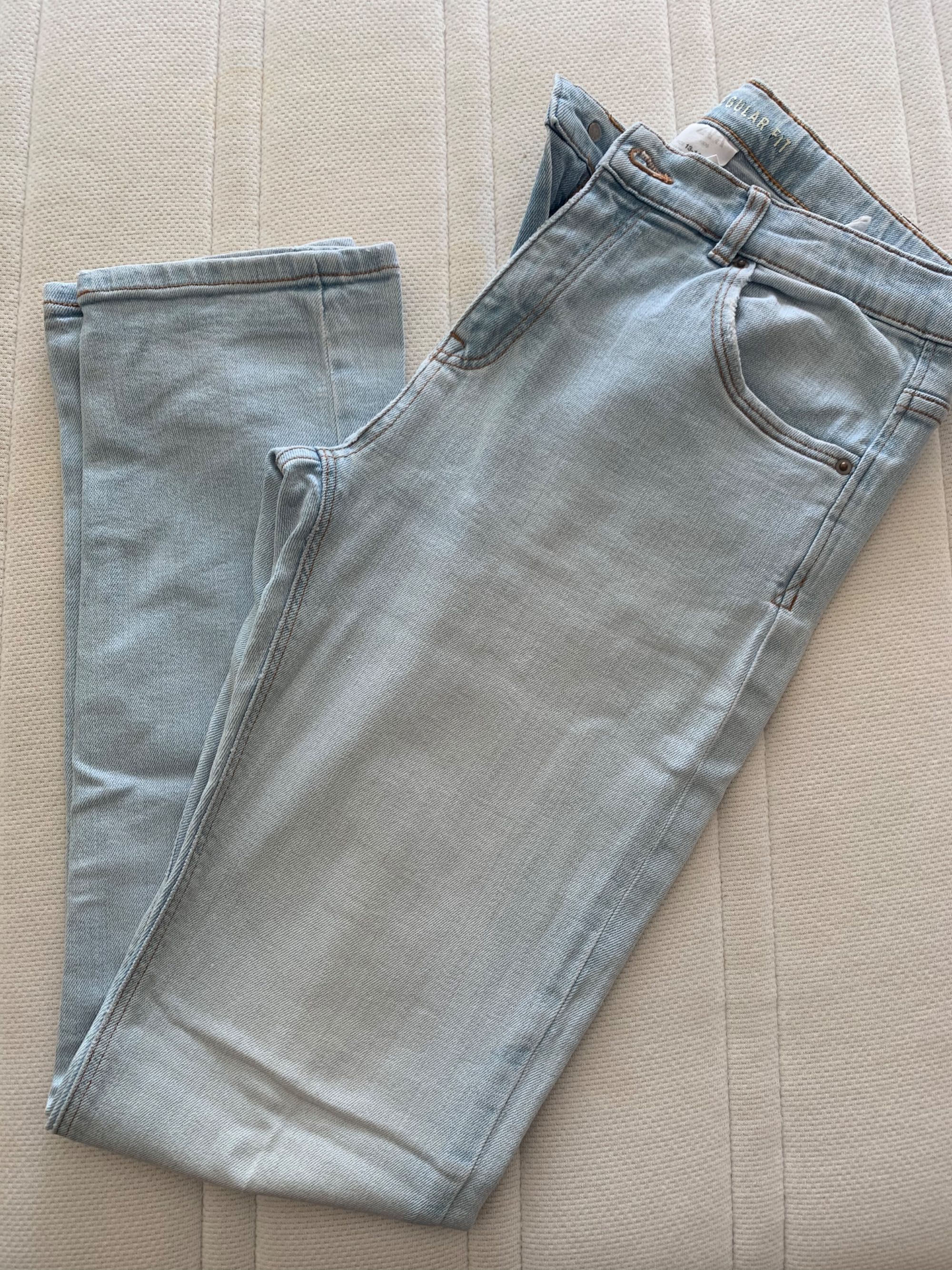 Jeans claros regular fit