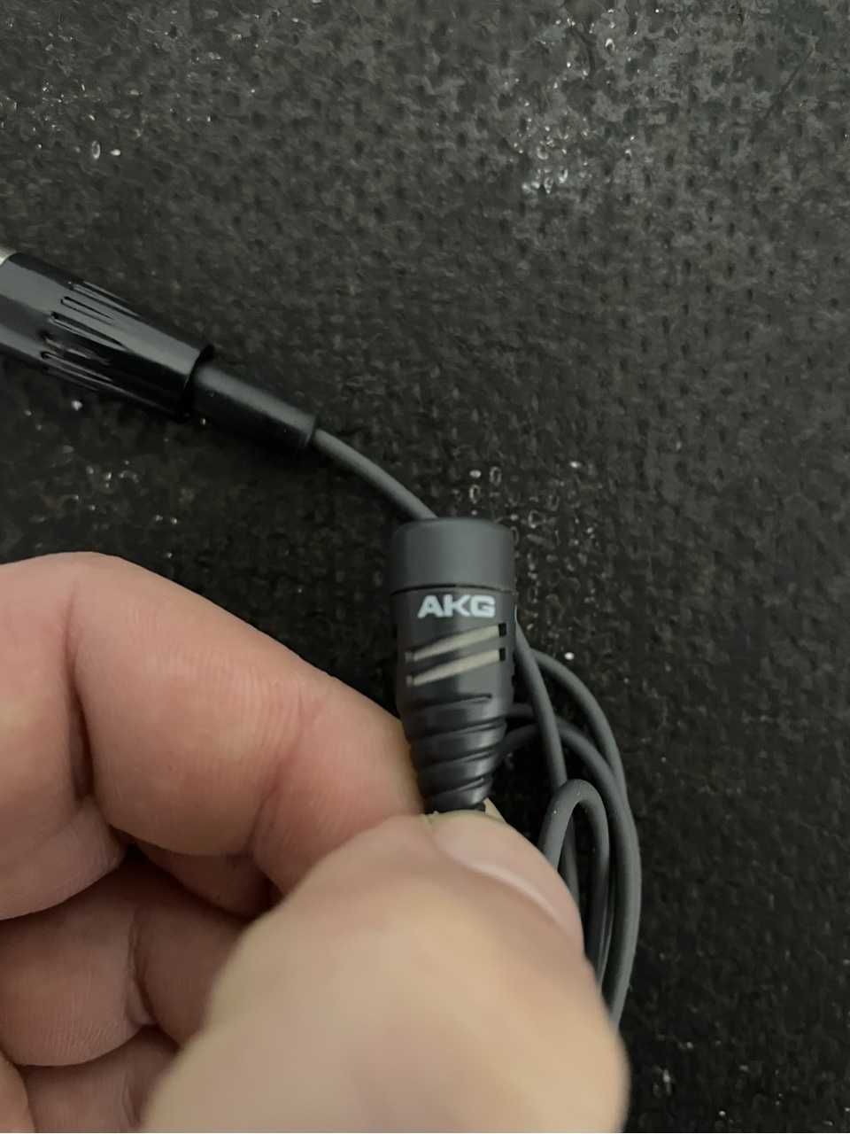 4x AKG CK 97 C/L Lavalier krawatowy mikrofon