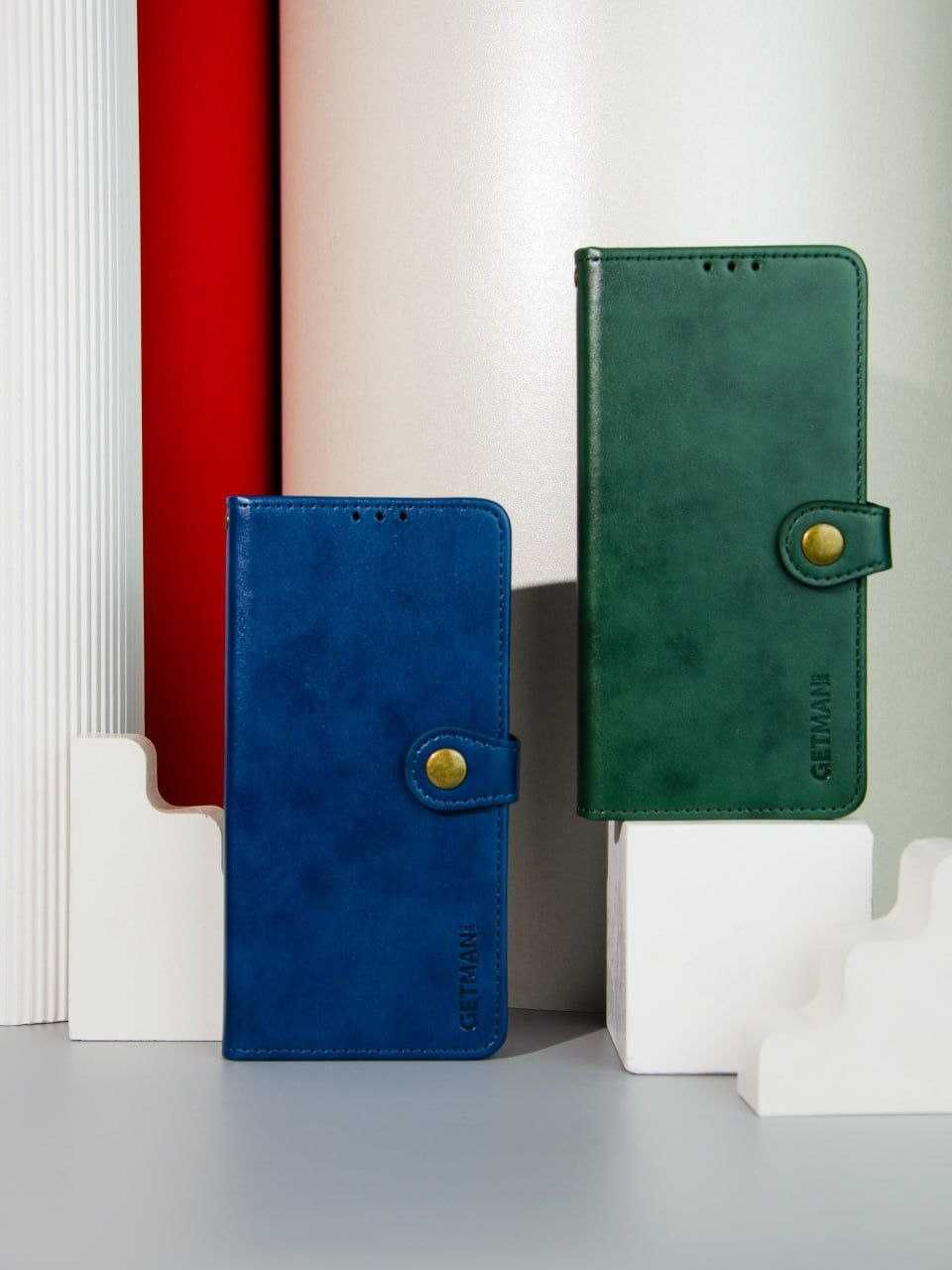 Шкіряний чохол книжка GETMAN кожаный чехол книжка Samsung Galaxy M34