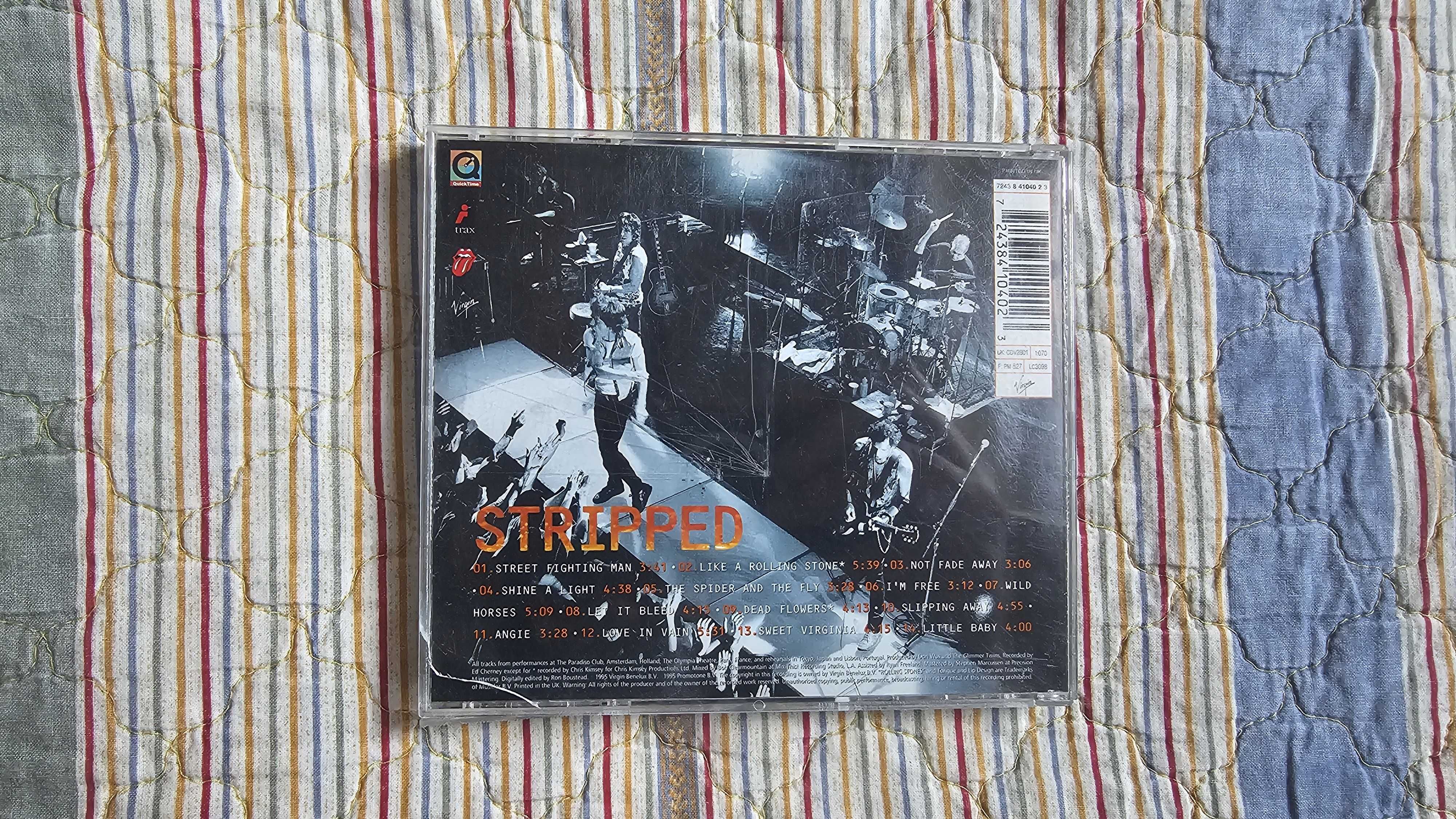 CD The Rolling Stones - Stripped + Bonus Video