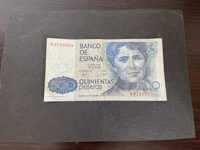 Hiszpania banknot 500 peset 1979r