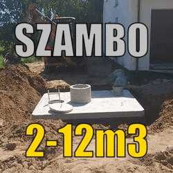 Zbiornik betonowy Piwniczki Szamba 7m3 szambo betonowe