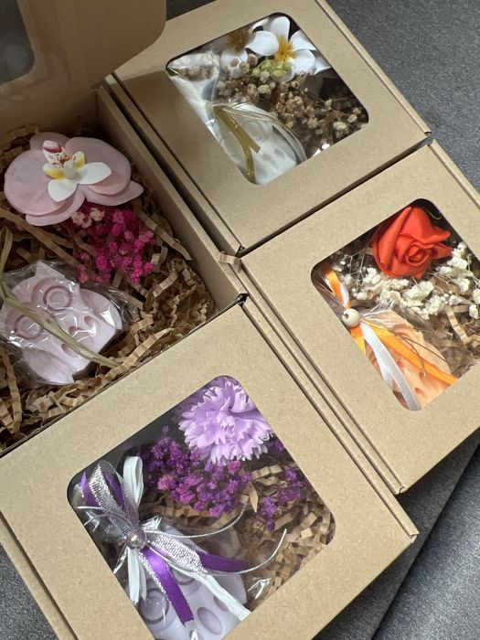 Zestaw prezentowy dzień nauczyciela mydło mydlany kwiat