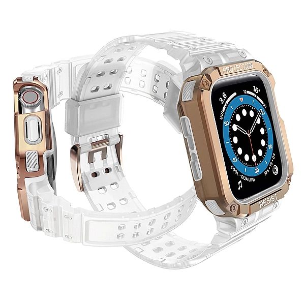 Protect Strap Band opaska z etui do Apple Watch 7 / 6 / 5 / 4 / 3 / 2
