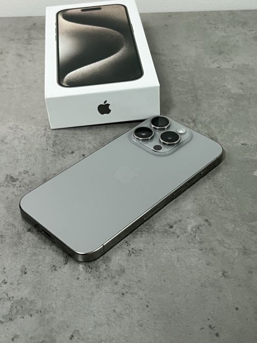 iPhone 15 Pro 128 GB Titanium IDEALNY STAN!