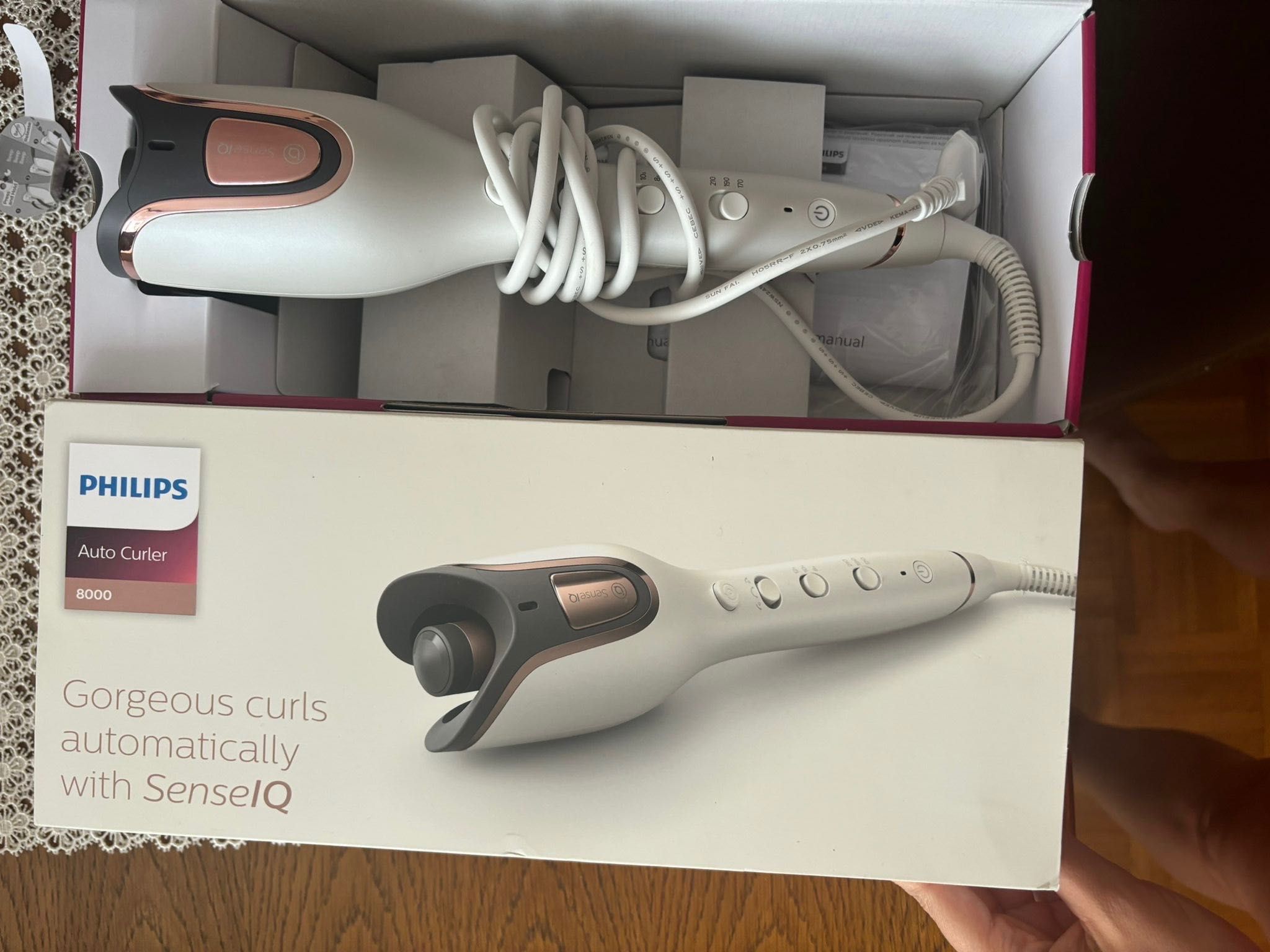Lokówka automatyczna Philips BHB887/00 Jonizacja