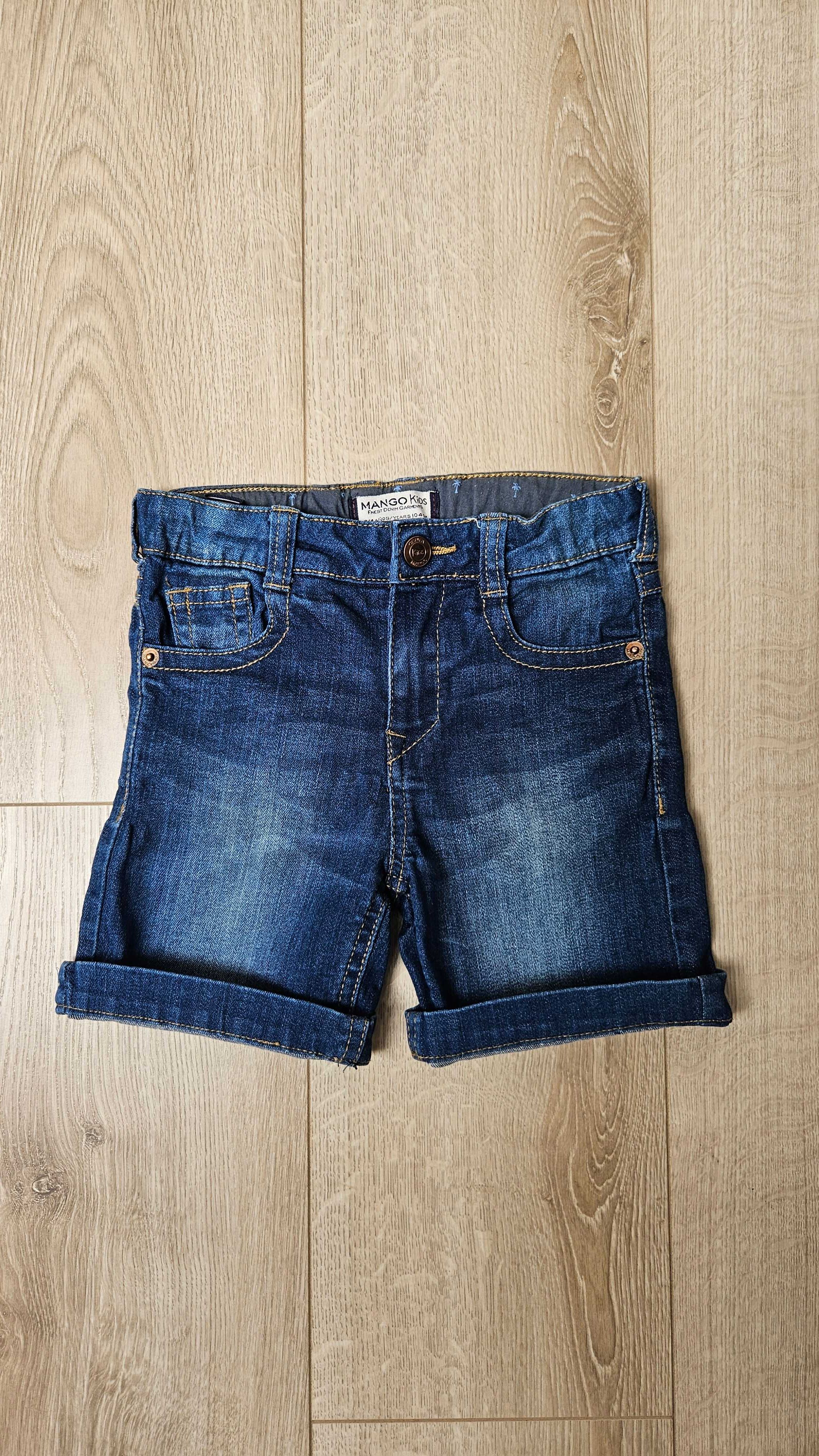 Spodenki jeans rozm. 104 cm