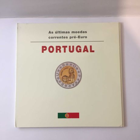 PORTUGAL - série das últimas moedas correntes pré-EURO