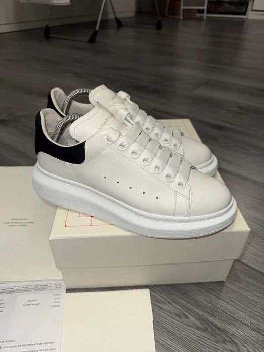 Buty-Trampk-Alexander McQueen Oversized White Black R.42