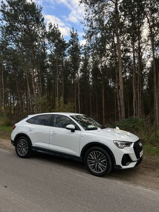 Auto do ślubu Audi Q3 Sportback 2025