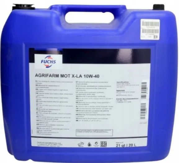 Olej Agrifarm MOT X-LA 10W40 20l  601192854