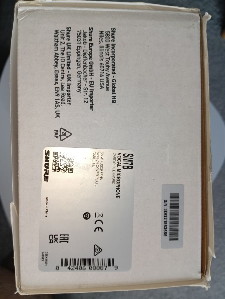 Mikrofon Shure SM7B