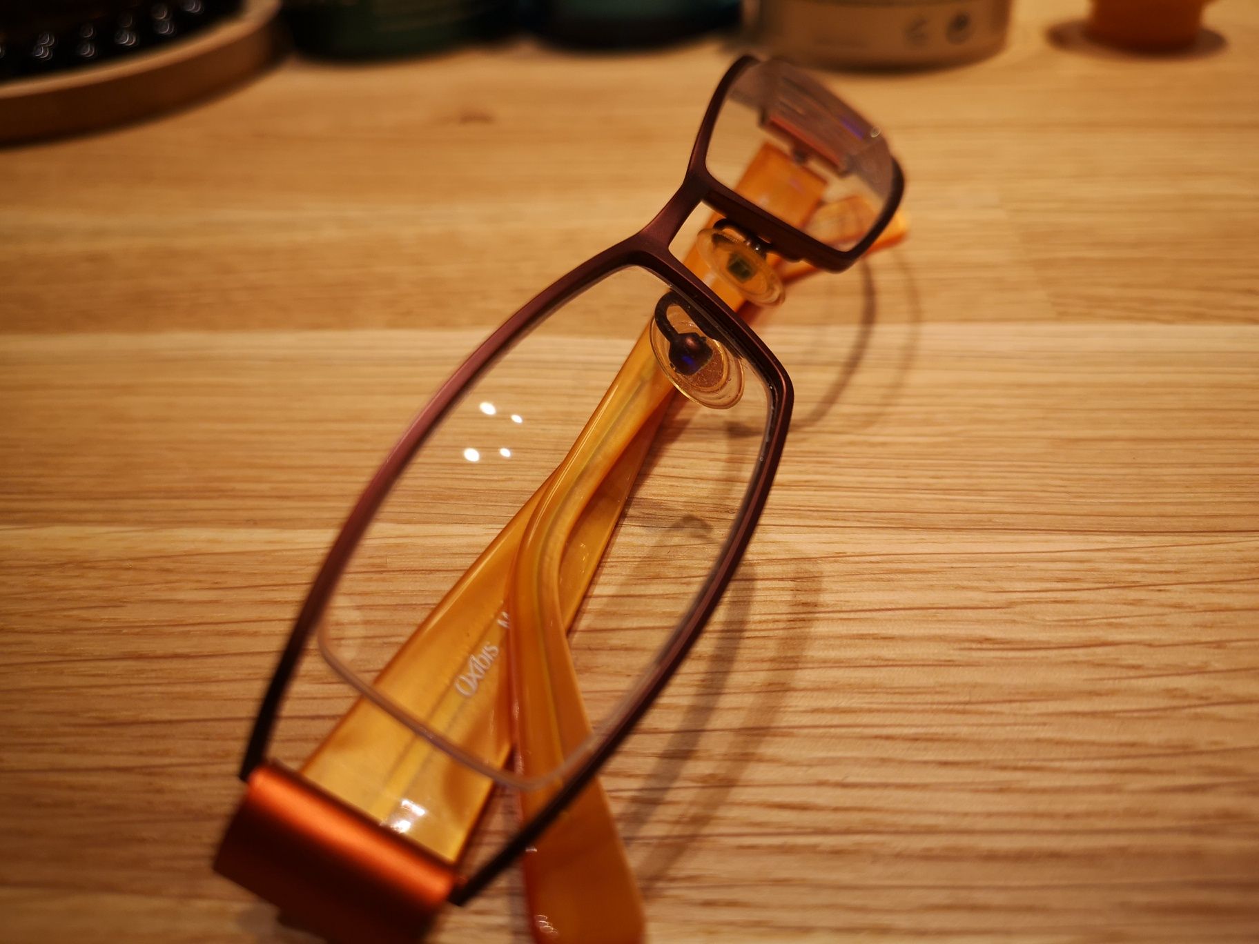 Oxibis Naya oprawki korekcyjne do okularów okulary używane francuskie