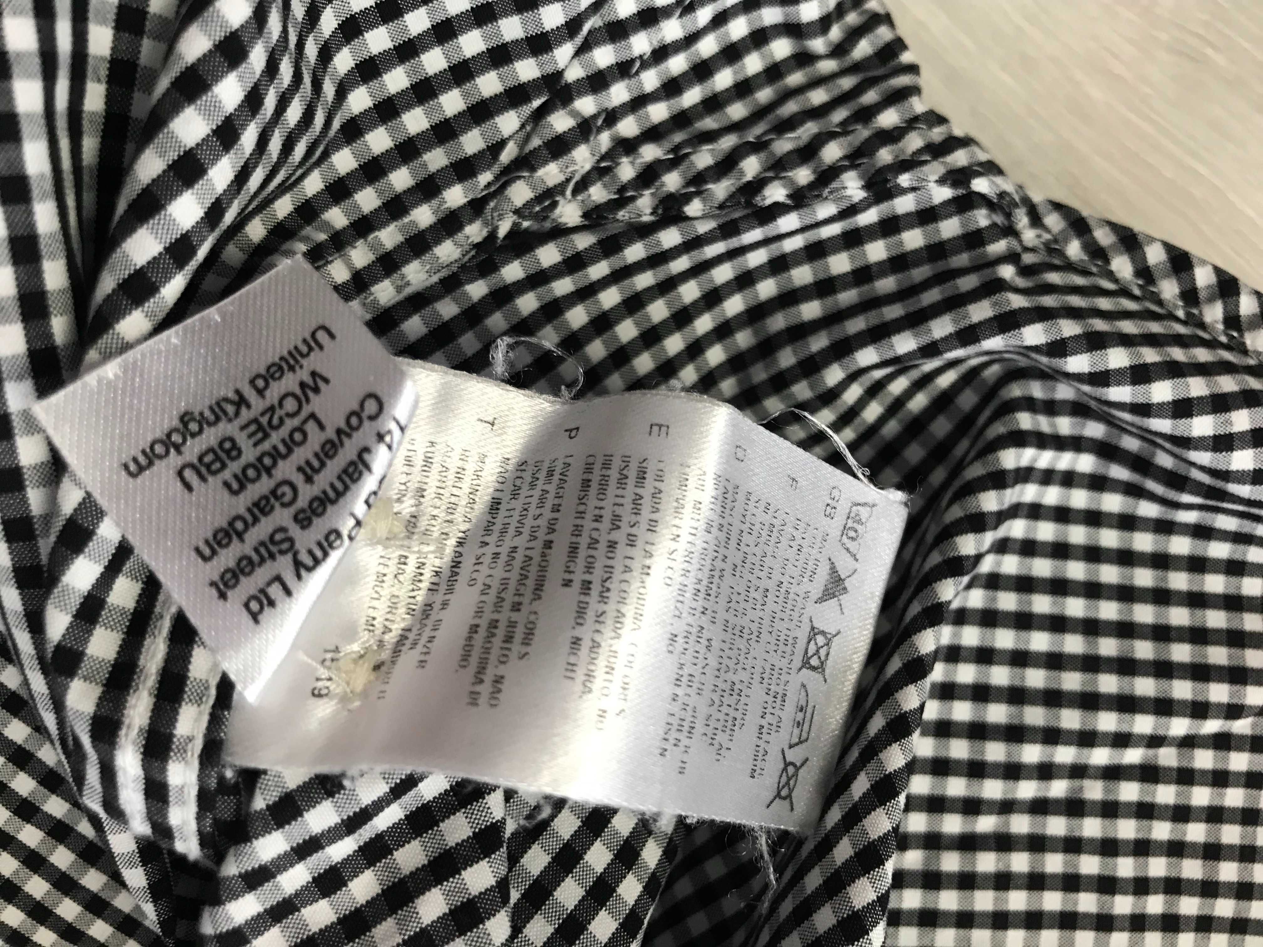FRED PERRY r.XXL oryginalna koszula męska w kratkę stan BDB