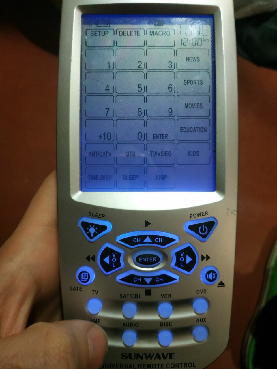 Універсальний пульт Sun Wave SRC-9310