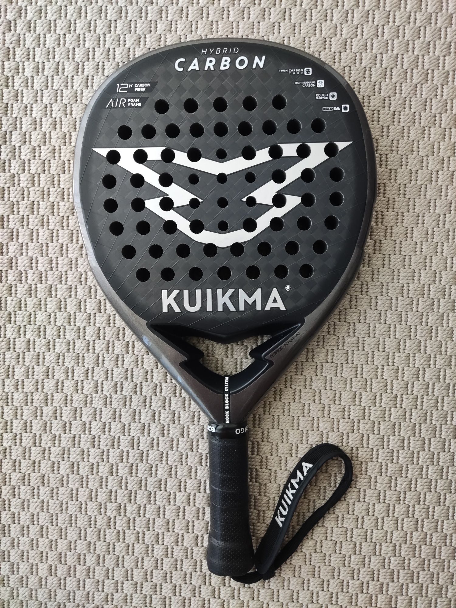 Raquete de Padel Kuikma PR Hybrid Carbon