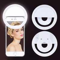 Lampka lampa do selfie akumulator usb iPhone samsung xiaomi