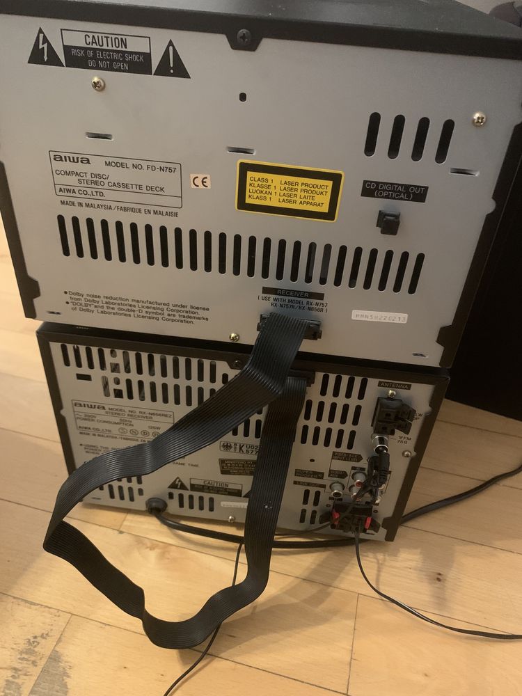 музыкальный цент на 3 диска aiwa RX  N656