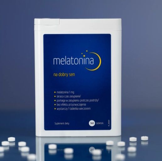Melatonina na dobry sen 360 tabletek
