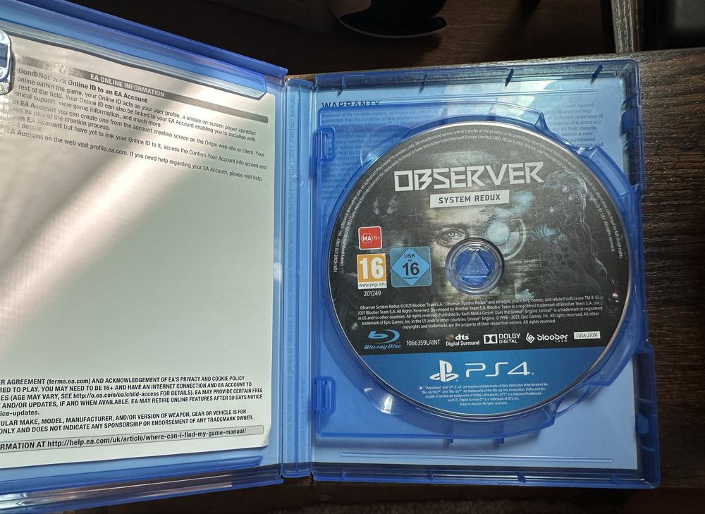 Гра Observer System Redux: Day One Edition для Sony PlayStation 4