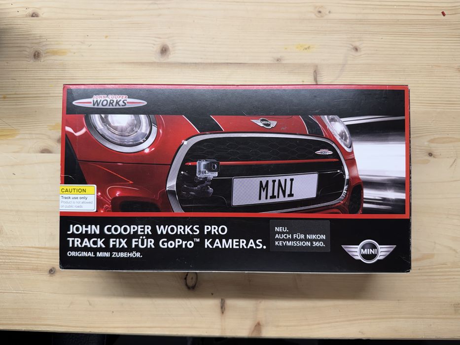 Suporte GoPro pista / trackday Mini, BMW