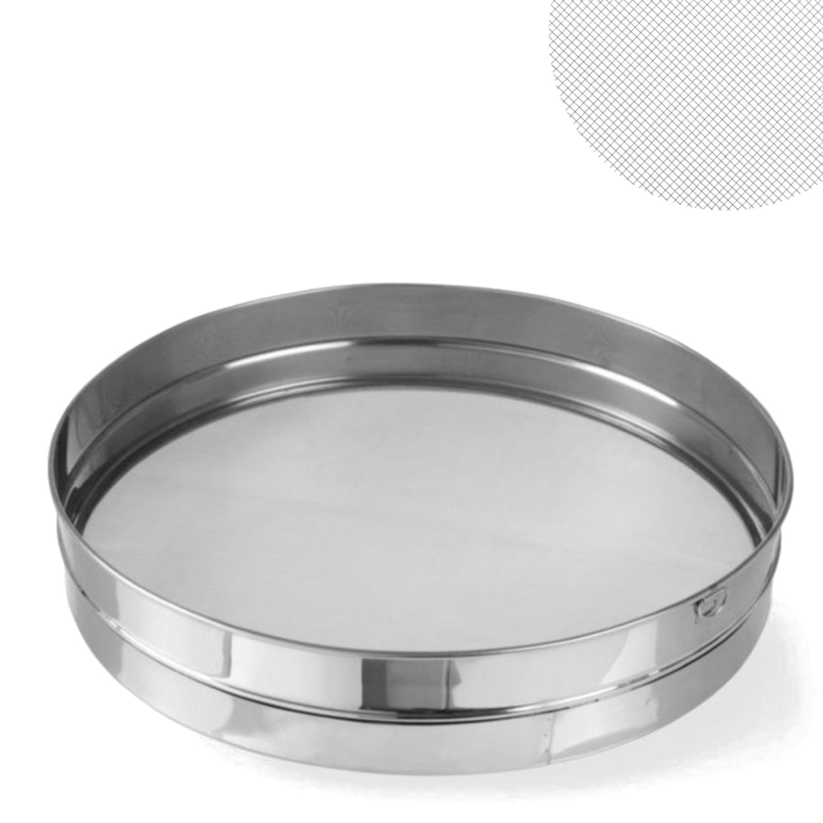 sito do przesiewania bułki tartej śr. 407mm stalowe - hendi 637845