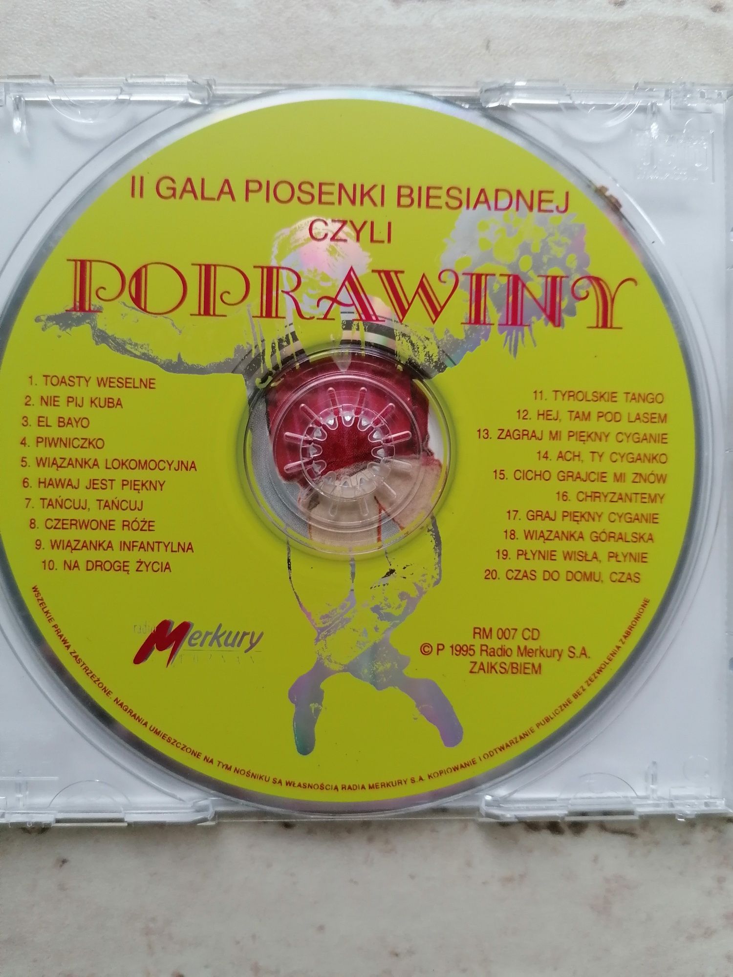 płyta CD Poprawiny czyli II Gala Piosenki Biesiadnej