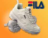 Кросівки Жіночі FilA Disruptor Білі Філа розміри: 36,37,38,39