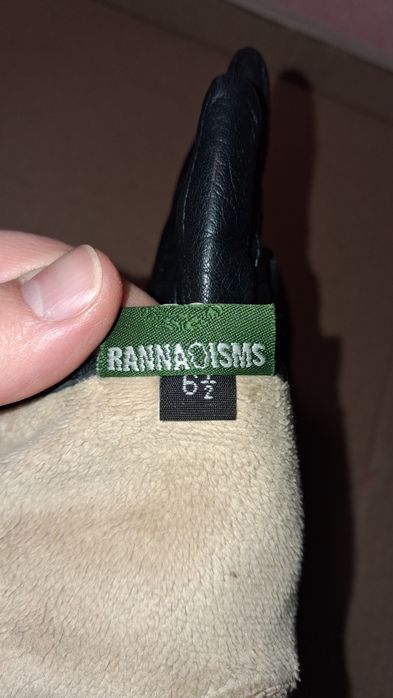 Рукавички шкіряні Ranna isms р.6,5