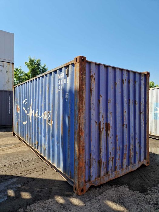 SPRZEDAM Używany kontener morski 20DV CW - OD RĘKI