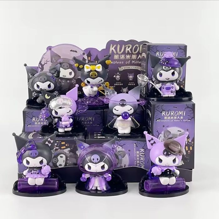 Фігурка- сюрприз Sanrio Kuromi Werewolf kill, Куроми фигурка