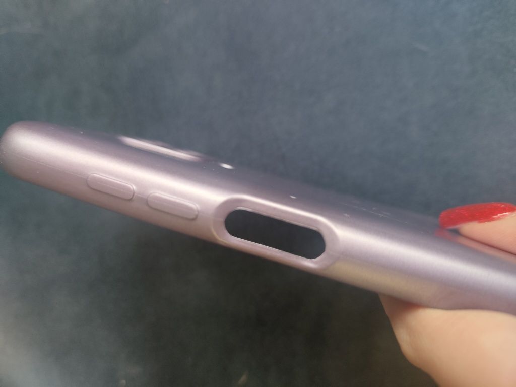 Fioletowy case Xiaomi Redmi Note 9 Pro