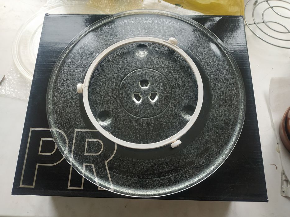 Тарелка+роллер для микроволновки 31.5см