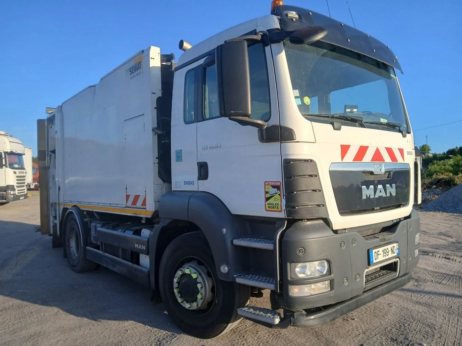 MAN TGS 18.360 4X4 HYDRODRIVE SMIECIARKA SEMAT DO ZABUDOWY WYWROTKA