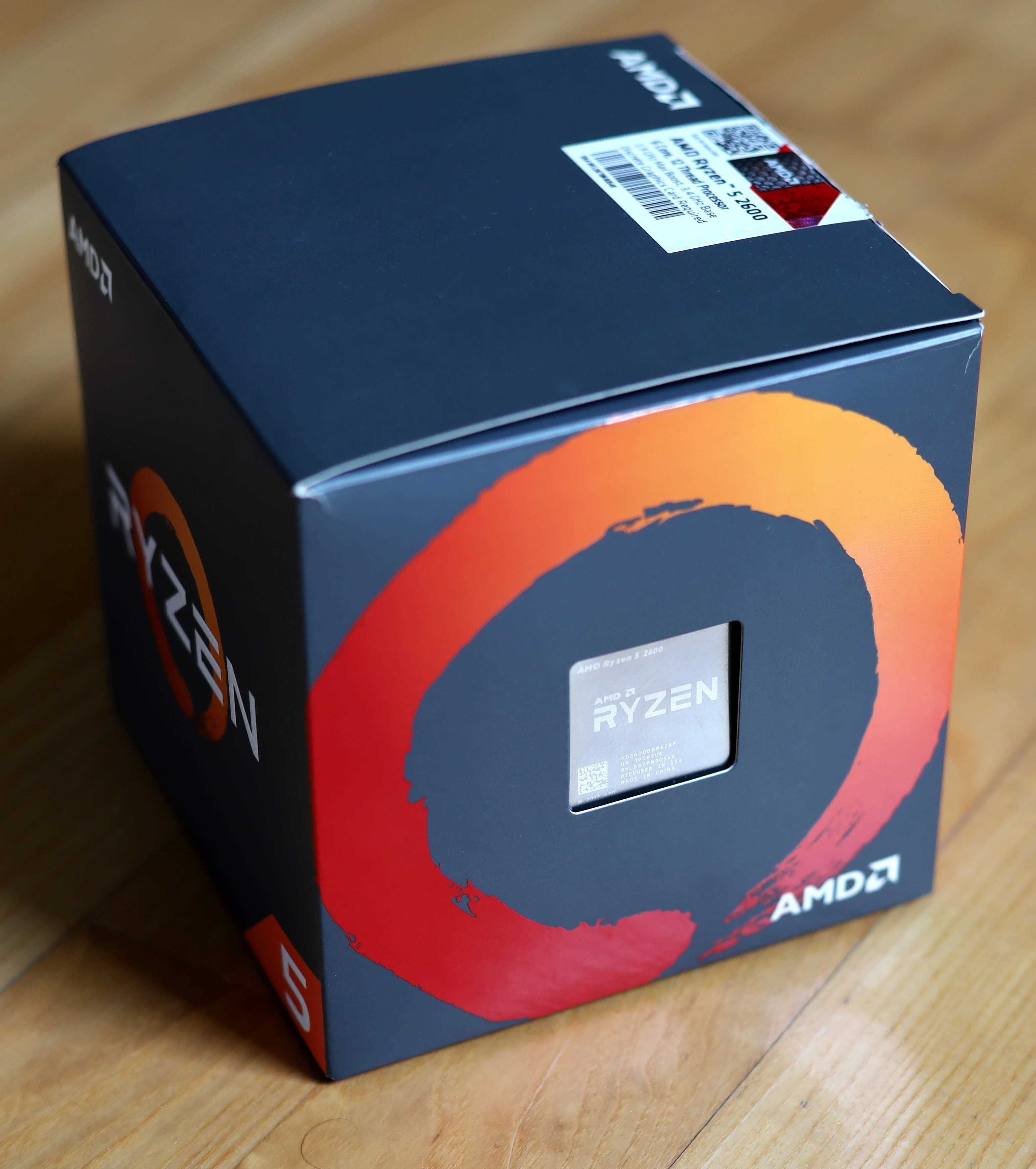 Procesor AMD Ryzen 5 2600 6C/12T 3,9GHz AM4 BOX Cooler