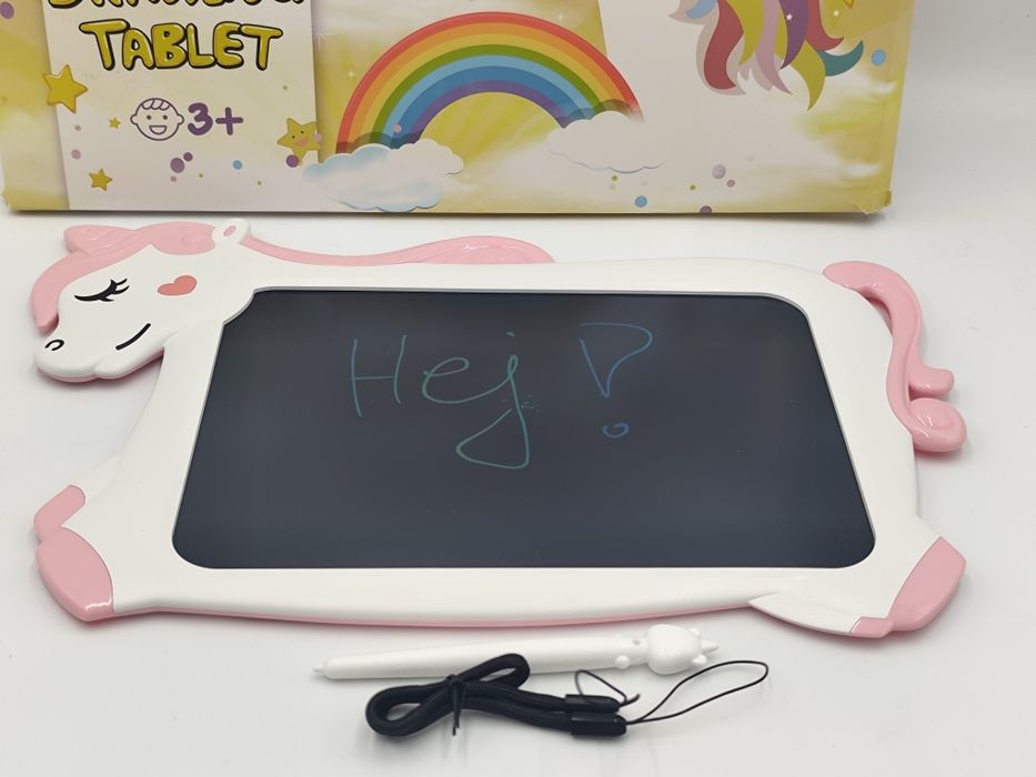 Nowy różowy tablet do rysowania LCD jednorożec Cheerfun  idealny na