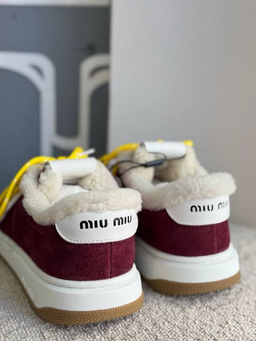 Кросівки утеплені miu miu, розмір: 37,38