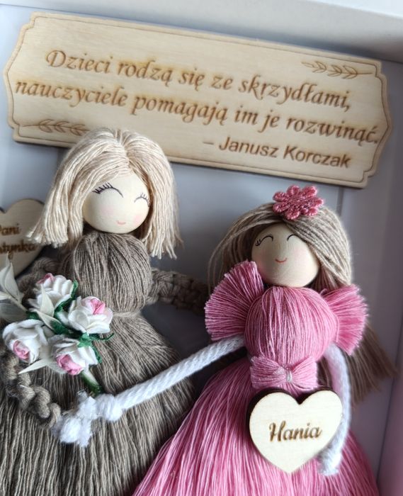 Ramka w podziękowaniu dla nauczycielki wychowawczyni zakończenie roku