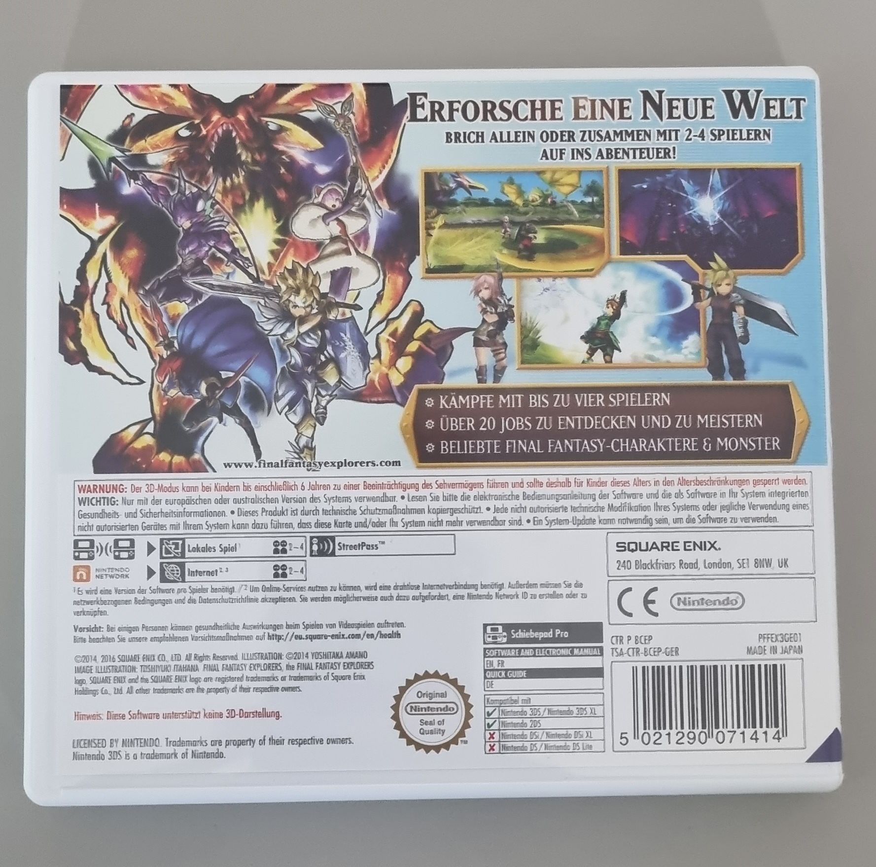 Final fantasy explorers 3DS